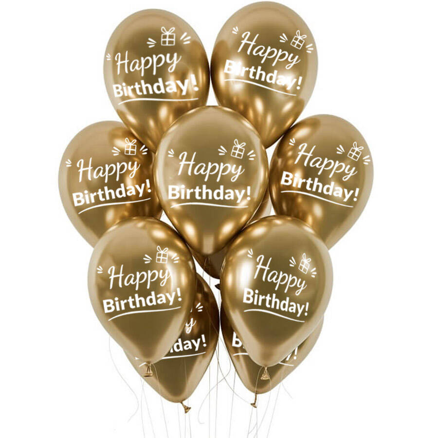 Chrome Latex Helium Balloons