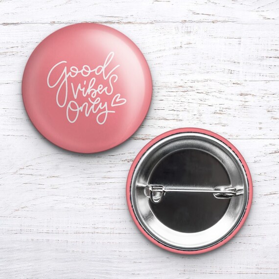 Oval Button Badges