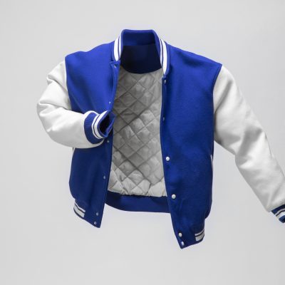 Quilted Jacket with Zip and studs